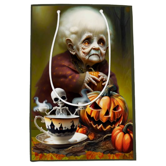 All Hallows Tea Tijd Medium Cadeauzakje (Voorkant)