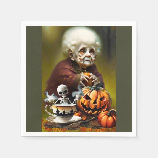 All Hallows Tea Tijd Servet (Voorkant)