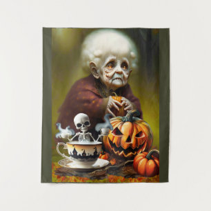 All Hallows Tea Tijd Wandkleed