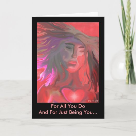 All Heart Valentijnsdag Kaart (Voorkant)