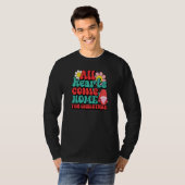 All Hearts Come Home For Christmas Family Matching T-shirt (Voorkant volledig)