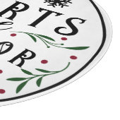 All Hearts Come Home For Christmas Snijplank (Hoek)