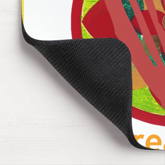 All Hearts Go Home voor Valentijn Art Print Muismat (Hoek)