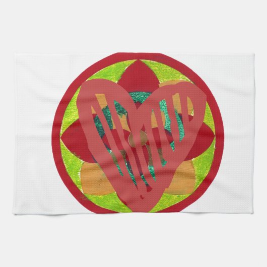 All Hearts Go Home voor Valentijn Art Print Theedoek (Horizontaal)