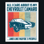 All I Care About Is My Pontiac Gto and like maybe  Poster<br><div class="desc">A vintage classic car poster perfect for decorating your home,  garage,  office,  or studio. This retro automotive artwork is ideal for car enthusiasts,  collectors,  and anyone who appreciates timeless classic car culture.</div>