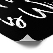 All I Do Is Win Motivational Gym Srts Work  Poster (Hoek)