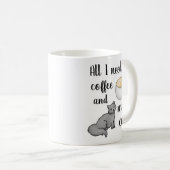 All I Need is Coffee and my Cat Koffiemok (Voorkant rechts)