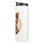 All I Need is Coffee and My Yorkie Thermosbeker (Geroteerd rechts)