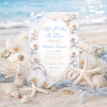 All I Sea Is Love Beach Bruiloftsborrel
