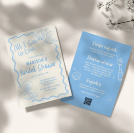 All I Sea is Love Bridal Shower Kaart