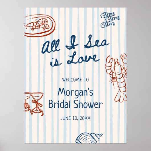 All I Sea is Love Downloadable Welcome Poster (Voorkant)
