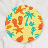 All I Sea Is Love Kust Boho Bruids Custom Bedankjes Labels (Achterkant)