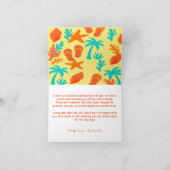 All I Sea Is Love Kust Boho Bruids Custom Kaart (Binnen)