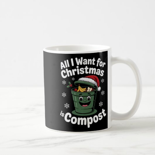 All I Want Comst Zero-waste Christmas Environmenta Koffiemok (Rechts)