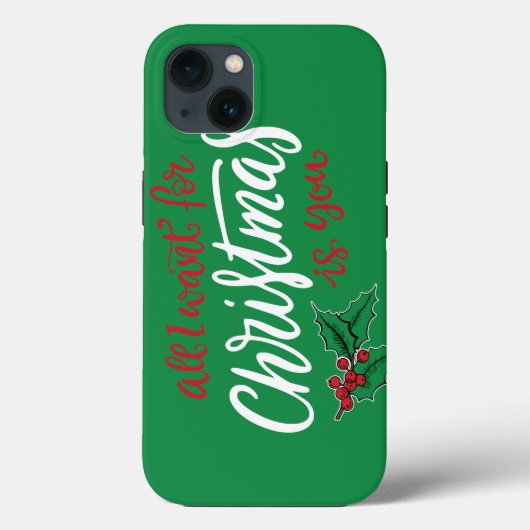 All I want for Christmas Case-Mate iPhone Case (Achterkant)