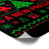 All I Want For Christmas Is A New President Anti-t Poster (Hoek)