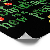 All I Want For Christmas Is A New President Funny Poster (Hoek)