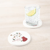 all i want for christmas is cookie zandsteen onderzetter (Zijkant)