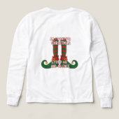 All I Want For Christmas Is Food And Silence T-Shi (Achterkant)