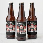All I Want For Christmas Is More Coffee Lover Xmas Bier Etiket (Flessen)