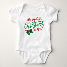 All I want for Christmas Romper