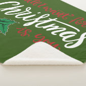 All I want for Christmas Sherpa Deken (3/4)