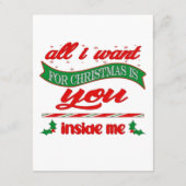All i want for xmas is you informatiekaartje (Achterkant)