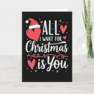 All I Want Is You Kerstkaart Kaart