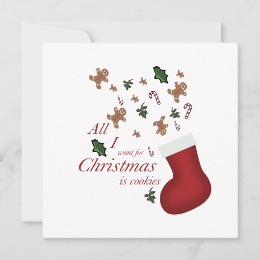 all i wanted for christmas is cookie (Voorkant)