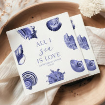 All I Zee is Love Elegant Seashells Vrijgezellenfe