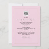 All-in-1 Modern Monochrome Ampersand Wedding (Achterkant)