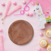 All-in-1 Rustieke Terracotta Overlay Bruiloft Papieren Bordje (Feest)