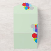 All-in-1 Trouw Uitnodiging : Ballonnen (Buitenkant)