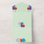 All-in-1 Trouw Uitnodiging : Ballonnen (Binnen)