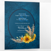 All-in-1 Wedding nodigt het Menu RSVP Foto 6 uit (Binnenzijde eerst)