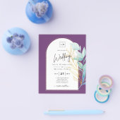 All-in-1 Zee Glas Aqua Groen Gouden Bladeren Bruil Flyer (Enkel)