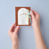 All-in-1 Zee Glas Aqua Groen Gouden Bladeren Bruil Flyer (Hand)