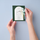 All-in-1 Zee Glas Aqua Groen Gouden Bladeren Bruil Flyer (Hand)