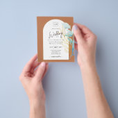 All-in-1 Zee Glas Aqua Groen Gouden Bladeren Bruil Flyer (Hand)