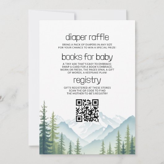 All in One Adventure is het begin van het Woodland Kaart (Achterkant)