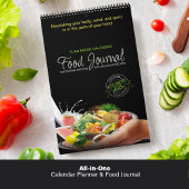 All-in-One Agenda Planner & Food Journal Kalender