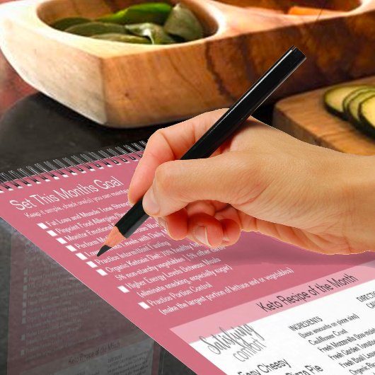 All-in-One Agenda Planner & Food Journal Kalender