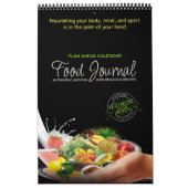 All-in-One Agenda Planner & Food Journal Kalender (Hoes)