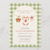 All in One Appel van Onze Ogen Herfst Baby Shower Kaart (Voorkant)
