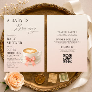 All in One Baby organiseert een roze-lint-babyshow Kaart
