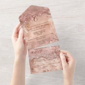 ALL IN ONE Bling Uitnodiging Design (Afscheurbaar)