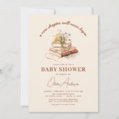 All in One Book Nieuw hoofdstuk begint Baby shower Kaart (Voorkant)