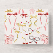 All-in-One Bruidsmeisjeskaart All In One Uitnodiging (Achterkant)