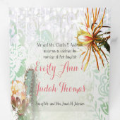 All In One Cactus Succulent Trouw Uitnodiging (Binnenzijde eerst)