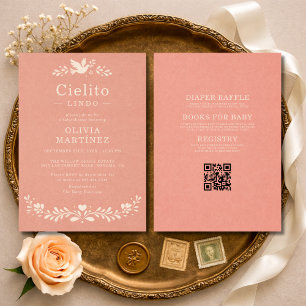 All in One Cielito Lindo Talavera Baby Shower Kaart